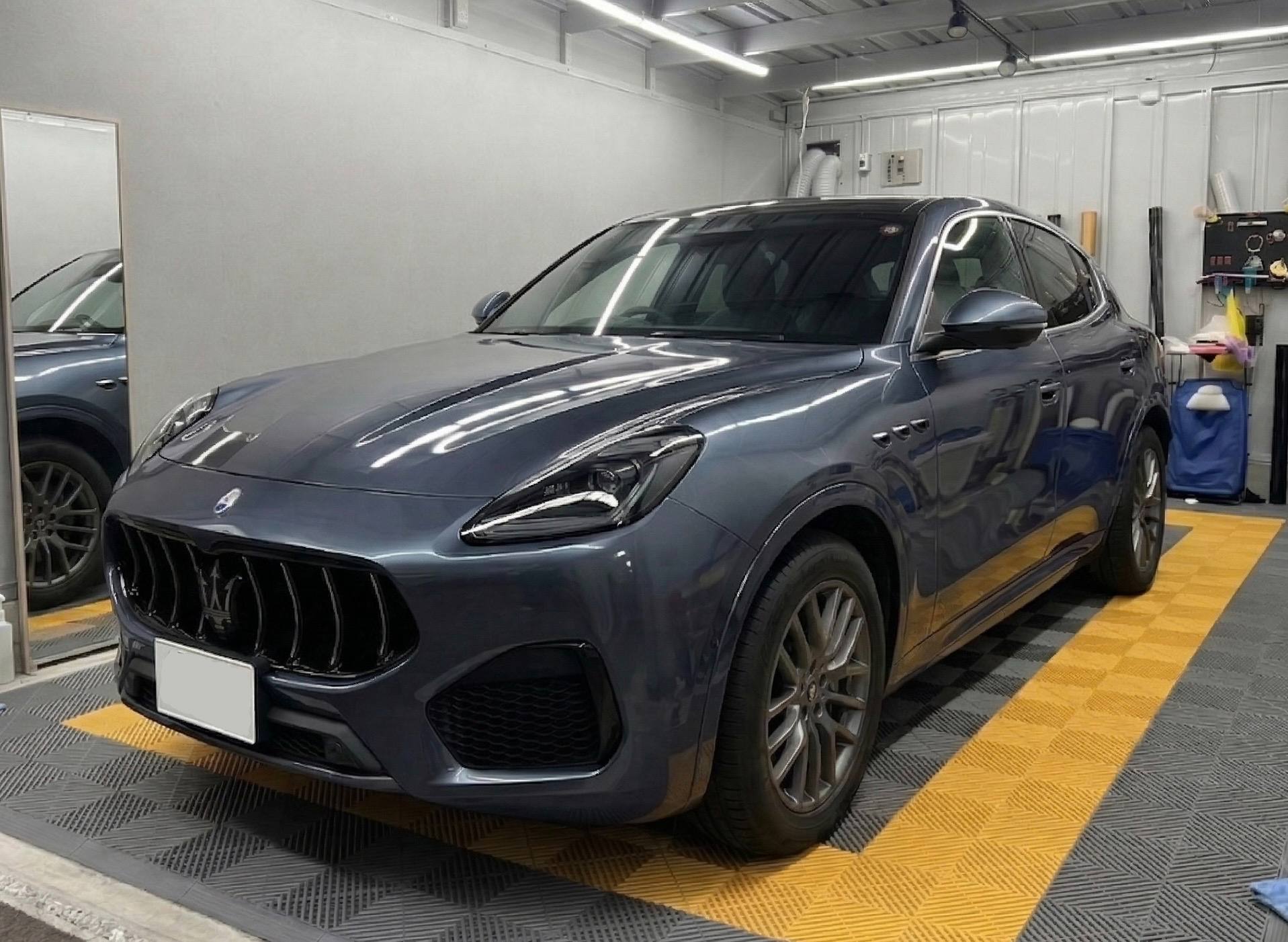 Maserati Ghibli バイロン湾ブルーラッピング